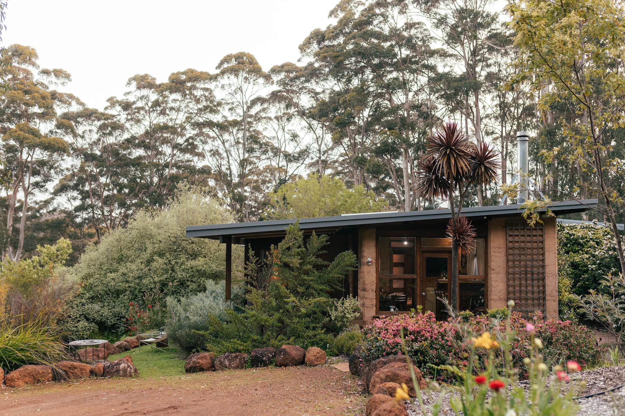 Manicured gardens